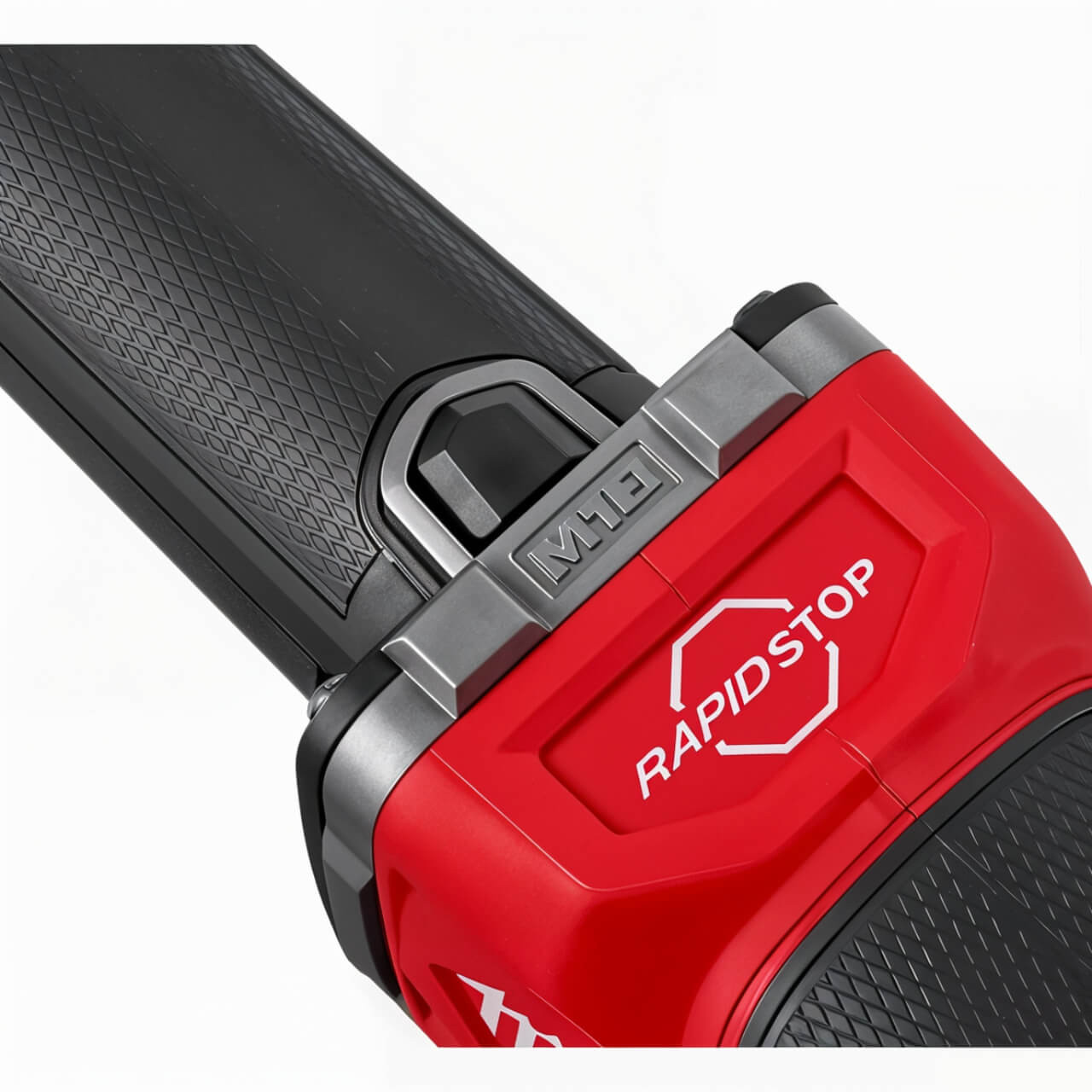 Milwaukee 18V Li-ion Cordless Fuel ONE-KEY 1/4” Braking Die Grinder with Deadman Paddle Switch - Skin Only