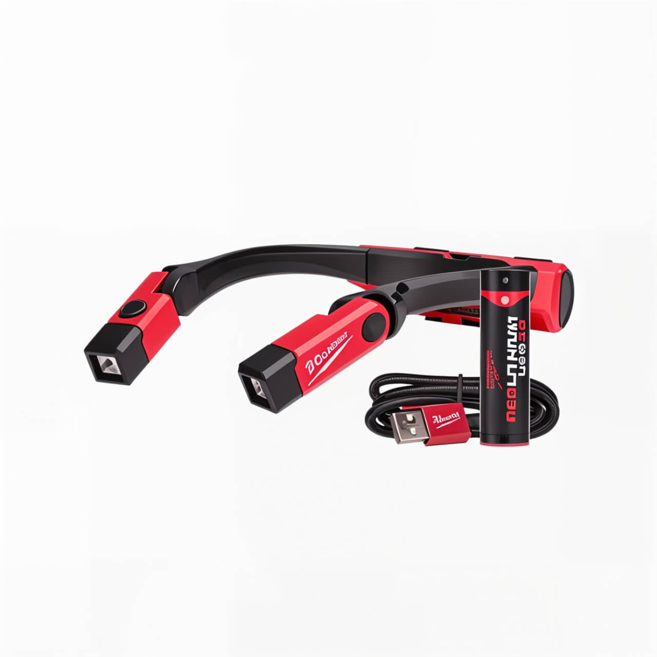 Milwaukee Redlithium USB Rechargeable Neck Light Kit