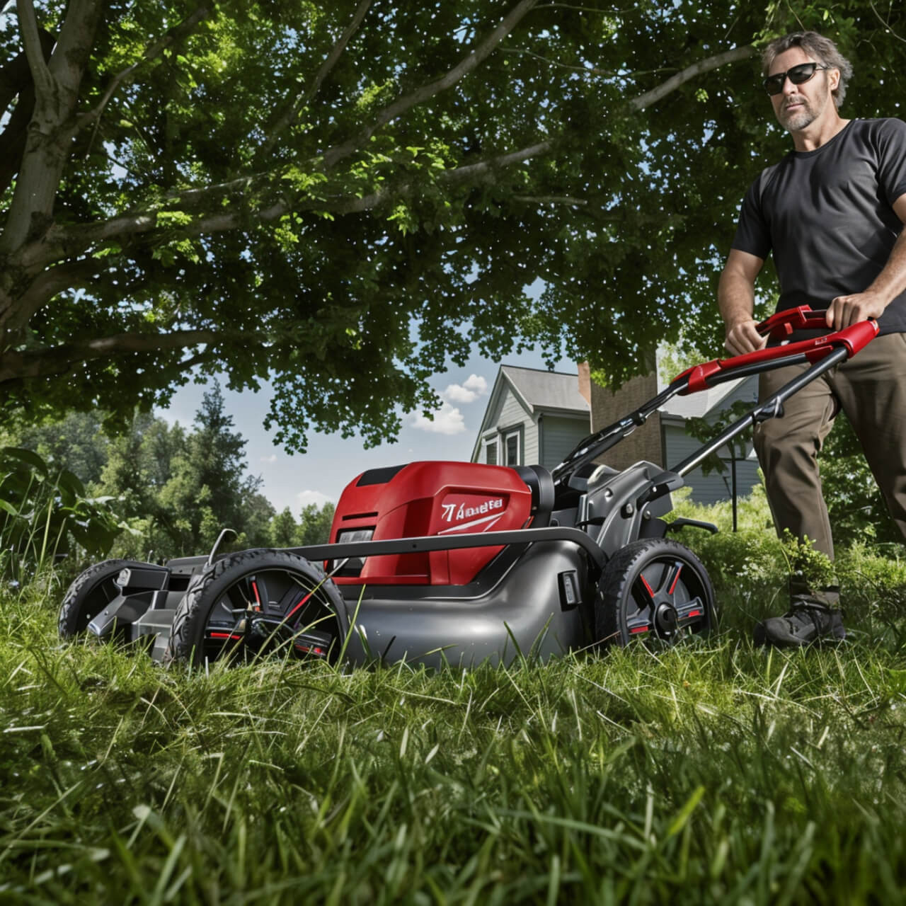 Milwaukee M18 Fuel Self Propelled Dual Battery Lawn Mower 21”(533mm) (Tool Only)
