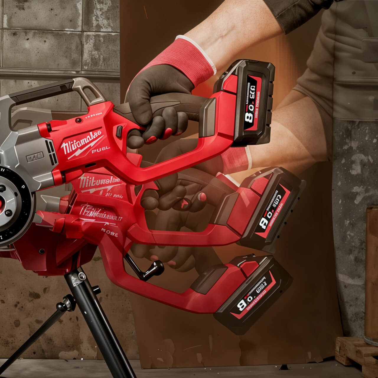 Milwaukee M18 Fuel Compact Pipe Threader W/One Key (Tool Only)
