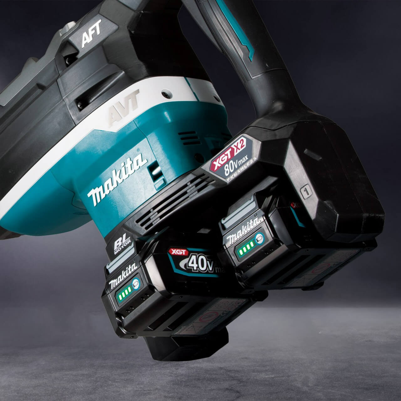 Makita 80V Max (40Vx2) Brushless 52mm SDS Max Rotary Hammer