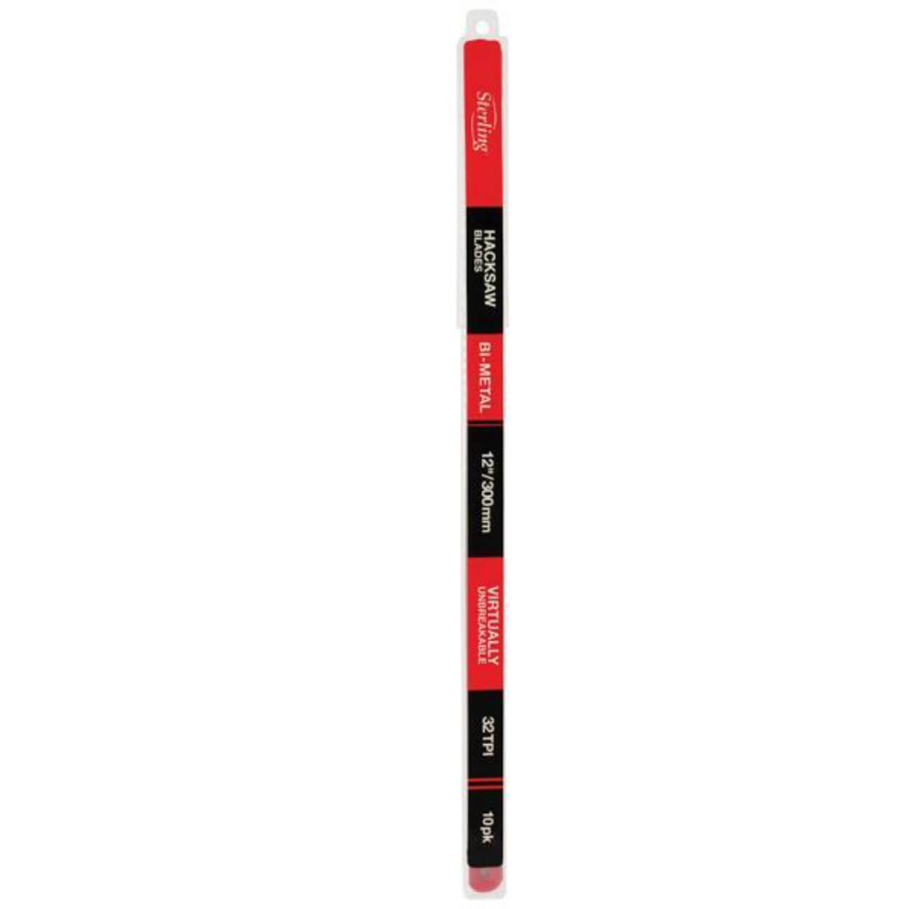 Sterling 300mm 32tpi Hacksaw Bi-Metal Blades 10pk