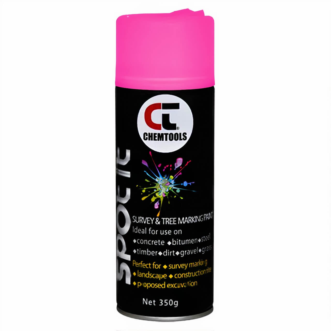 CT Spot it Marking Paint Fluoro Pink 350g Aerosol