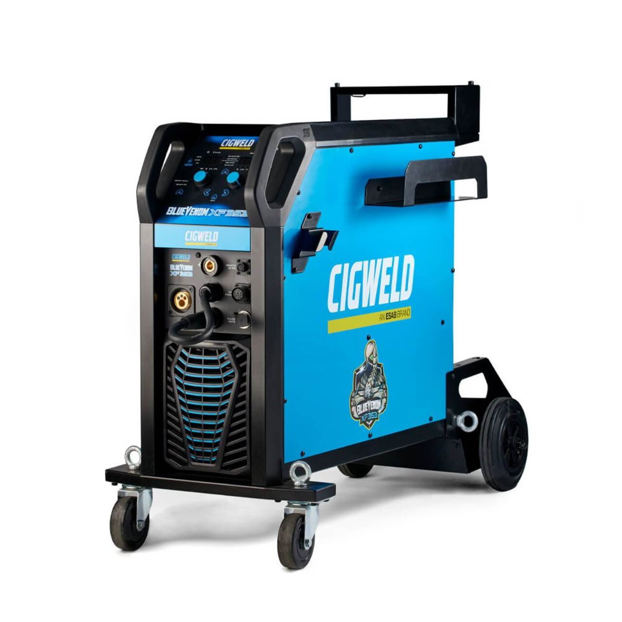 Cigweld BlueVenom XF353 Power Source 10-350A MIG TIG Stick 415V/15A