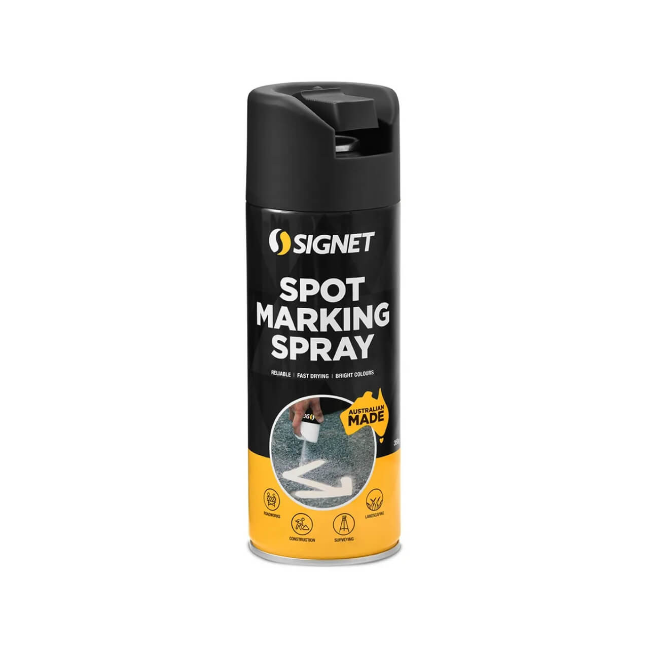 Signet Spot Marking Paint Black 350g