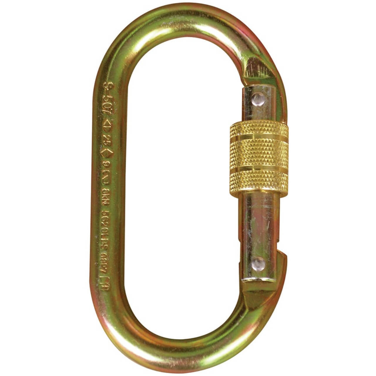 3M Karabiner 18mm Double Action Screw Gate Steel R105-S