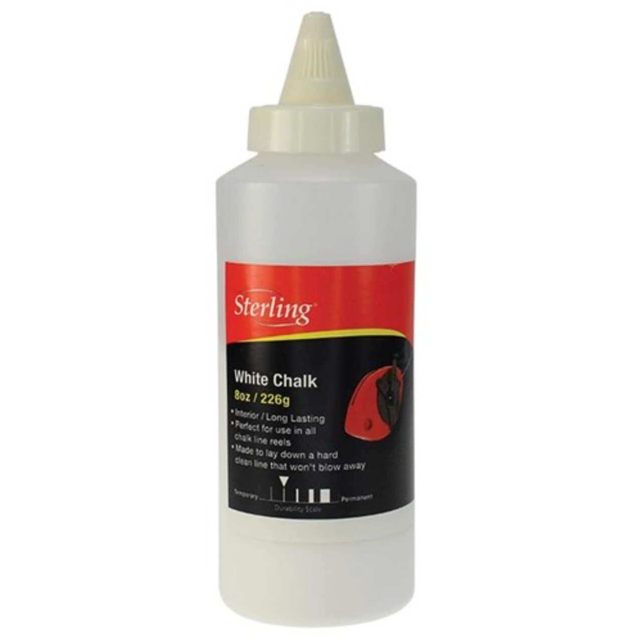 Sterling Chalk Refill White 226g
