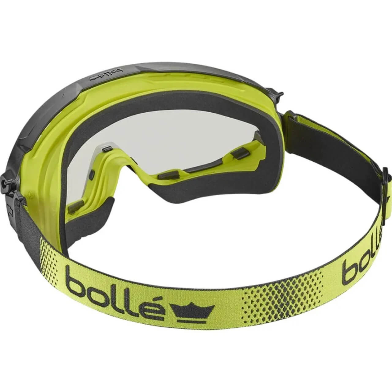 Bolle Universal Goggle PC Clear Platinum Top Bottom Indirect Vented with Foam