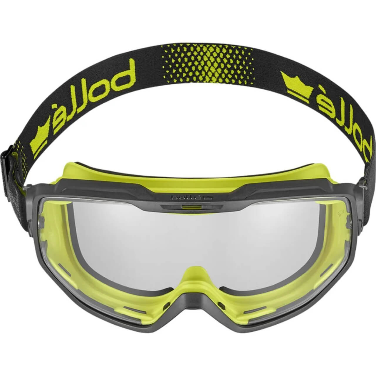 Bolle Universal Goggle PC Clear Platinum Top Bottom Indirect Vented with Foam