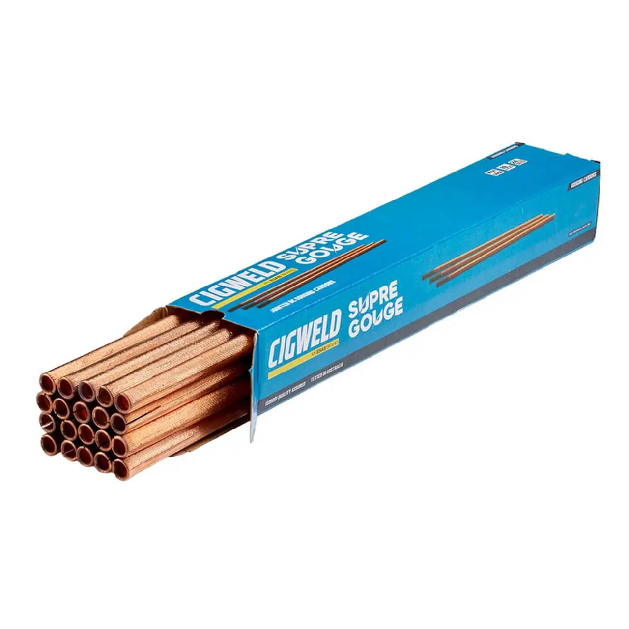 Cigweld Supre Gouge 19.0mm Carbons Jointed 10pk