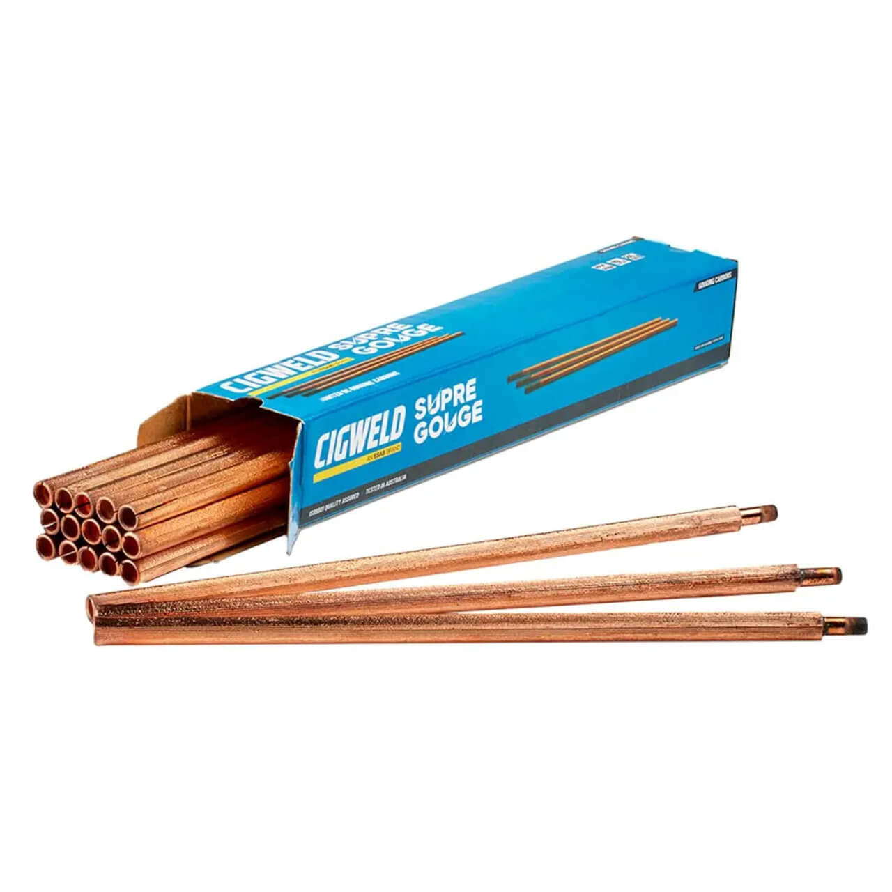 Cigweld Supre Gouge 19.0mm Carbons Jointed 10pk