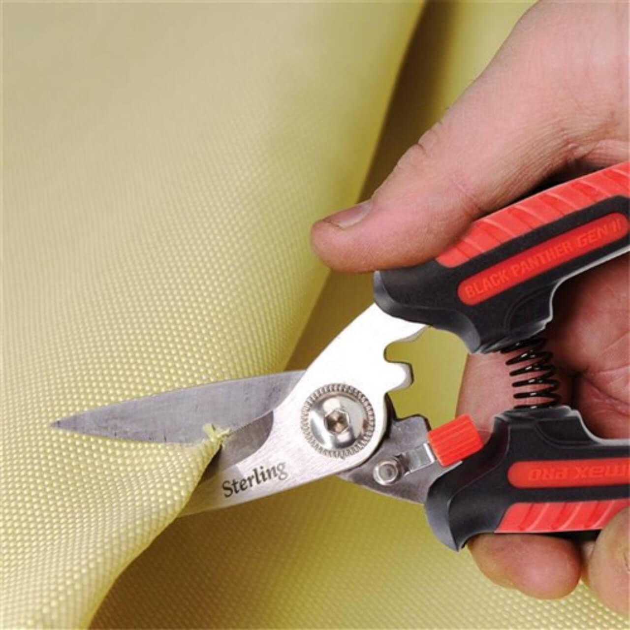 Sterling 185mm Ultimax Pro Black Panther Gen II: Industrial Snips