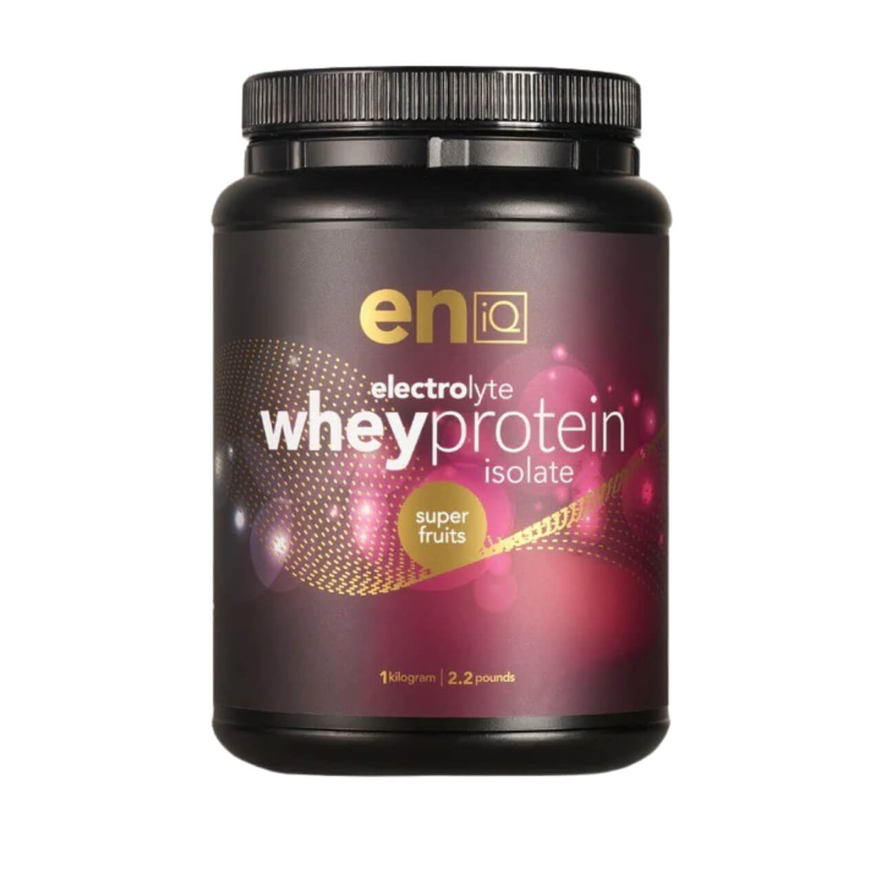 EniQ Electrolyte Whey Protein Isolate Super Fruits 1kg Tub