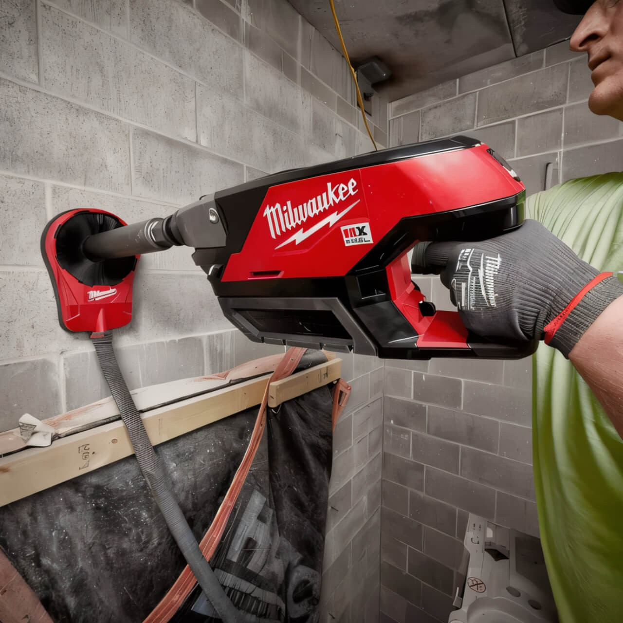 Milwaukee Dust Extraction Attachment Dry Coring (25.4mm-152mm)