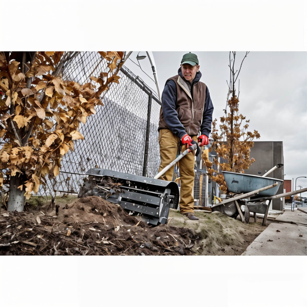 Milwaukee M18 Fuel Rubber Broom Attachment