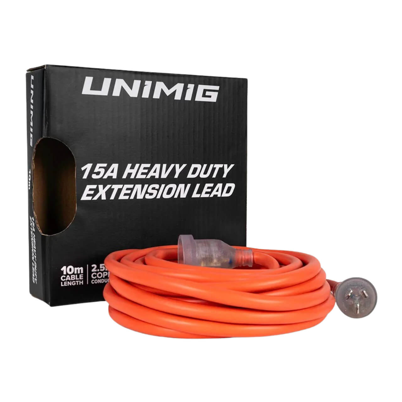15A 2.5mm Heavy Duty Extension Lead 10M
