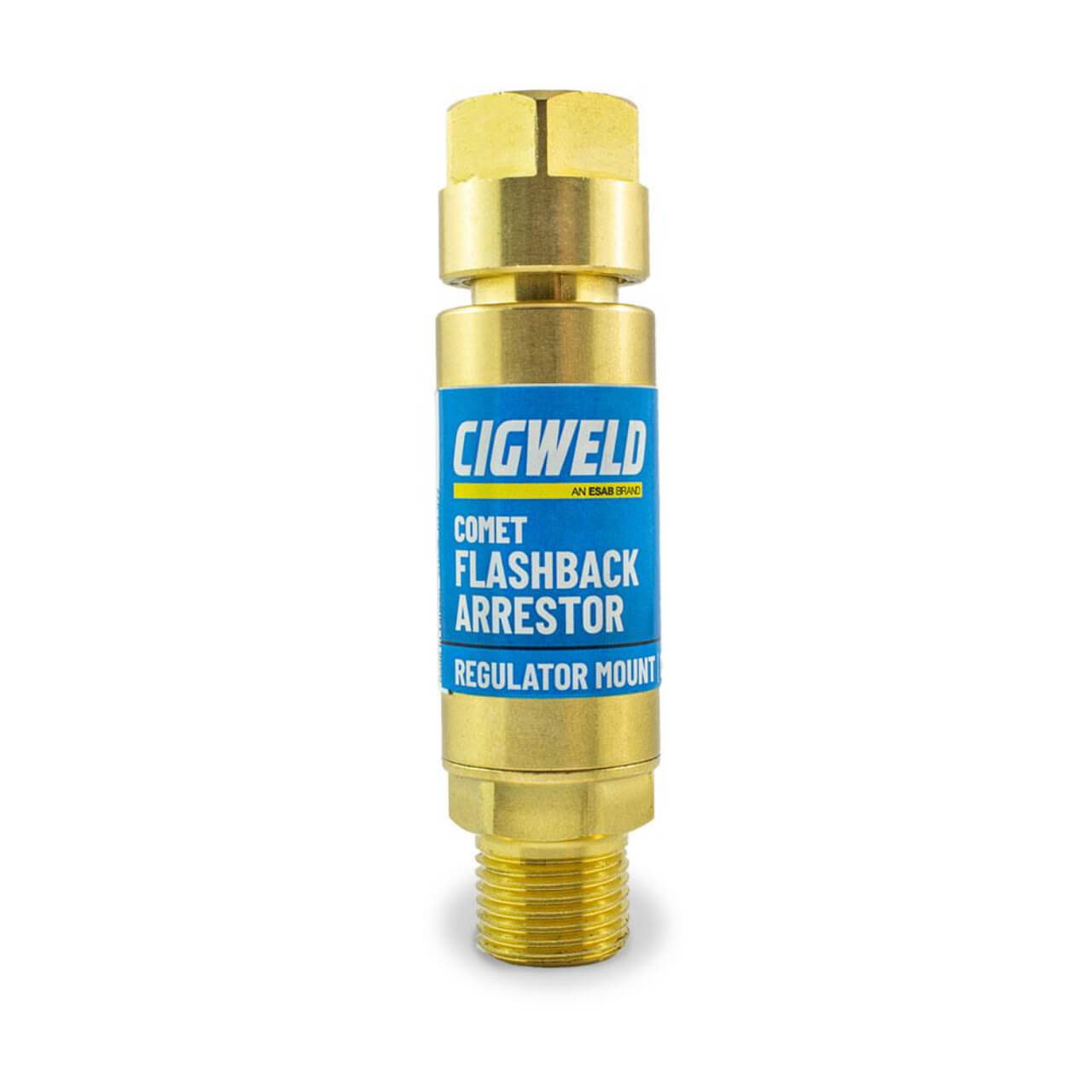 Comet Regulator End Oxygen Flashback Arrestor