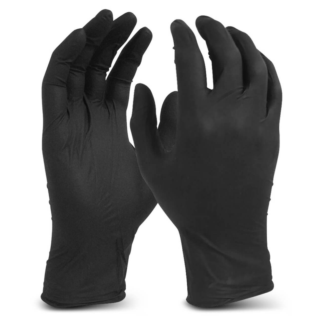 'Black Shield' Heavy Duty Nitrile. Unpowdered 2XL 90/box