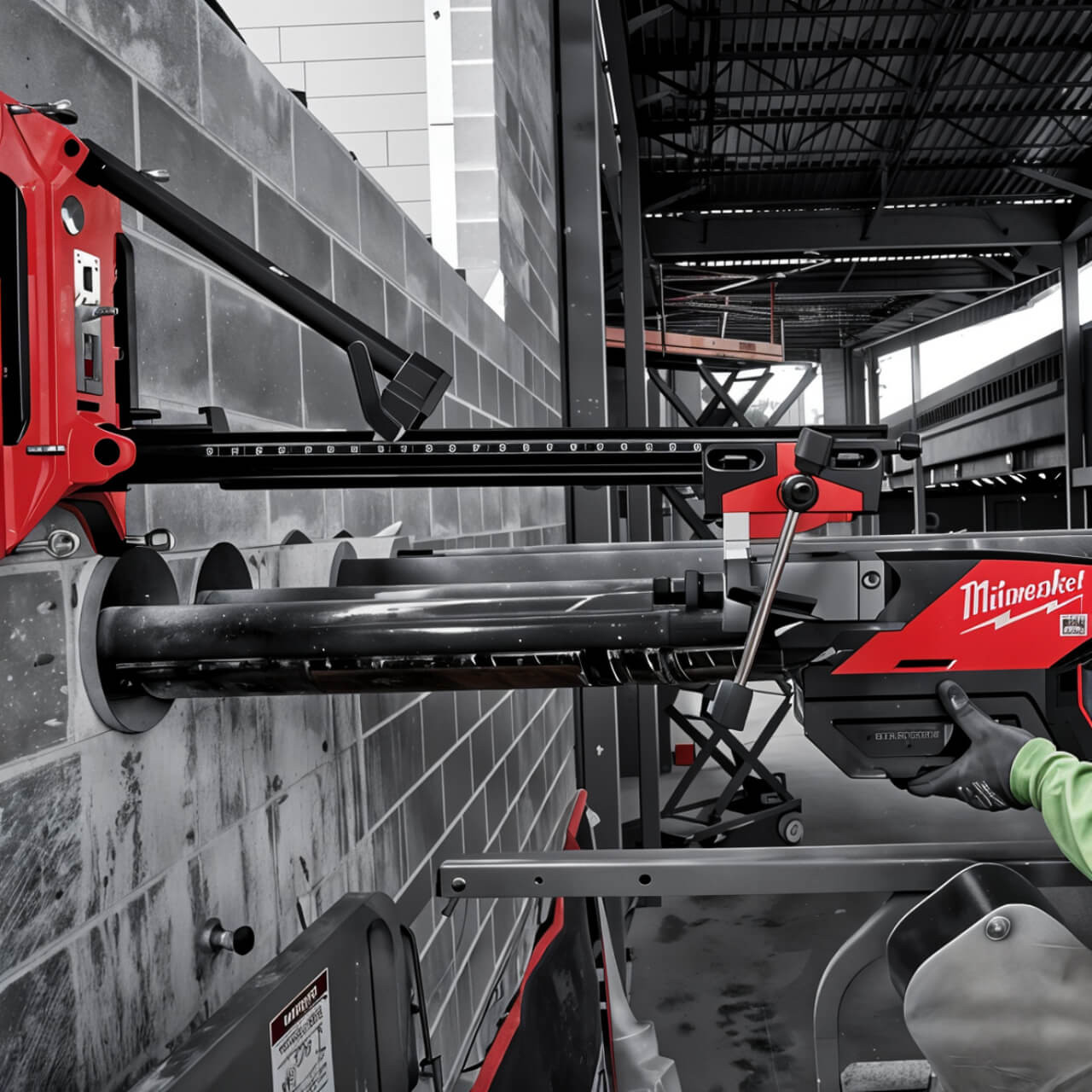 Milwaukee MX Fuel Handheld Core Drill Stand