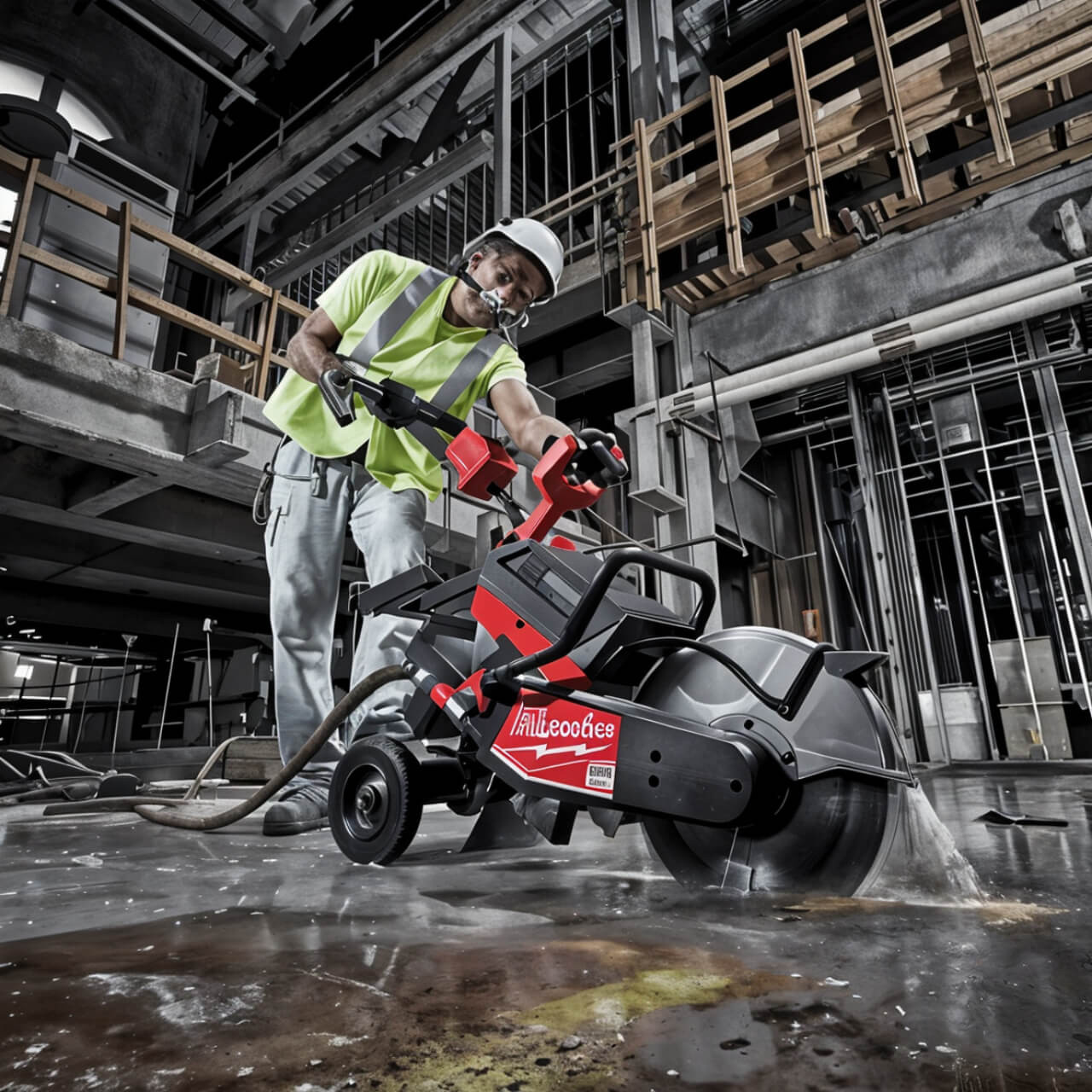 Milwaukee MX Fuel 355mm (14”) Cut Off Saw Cart