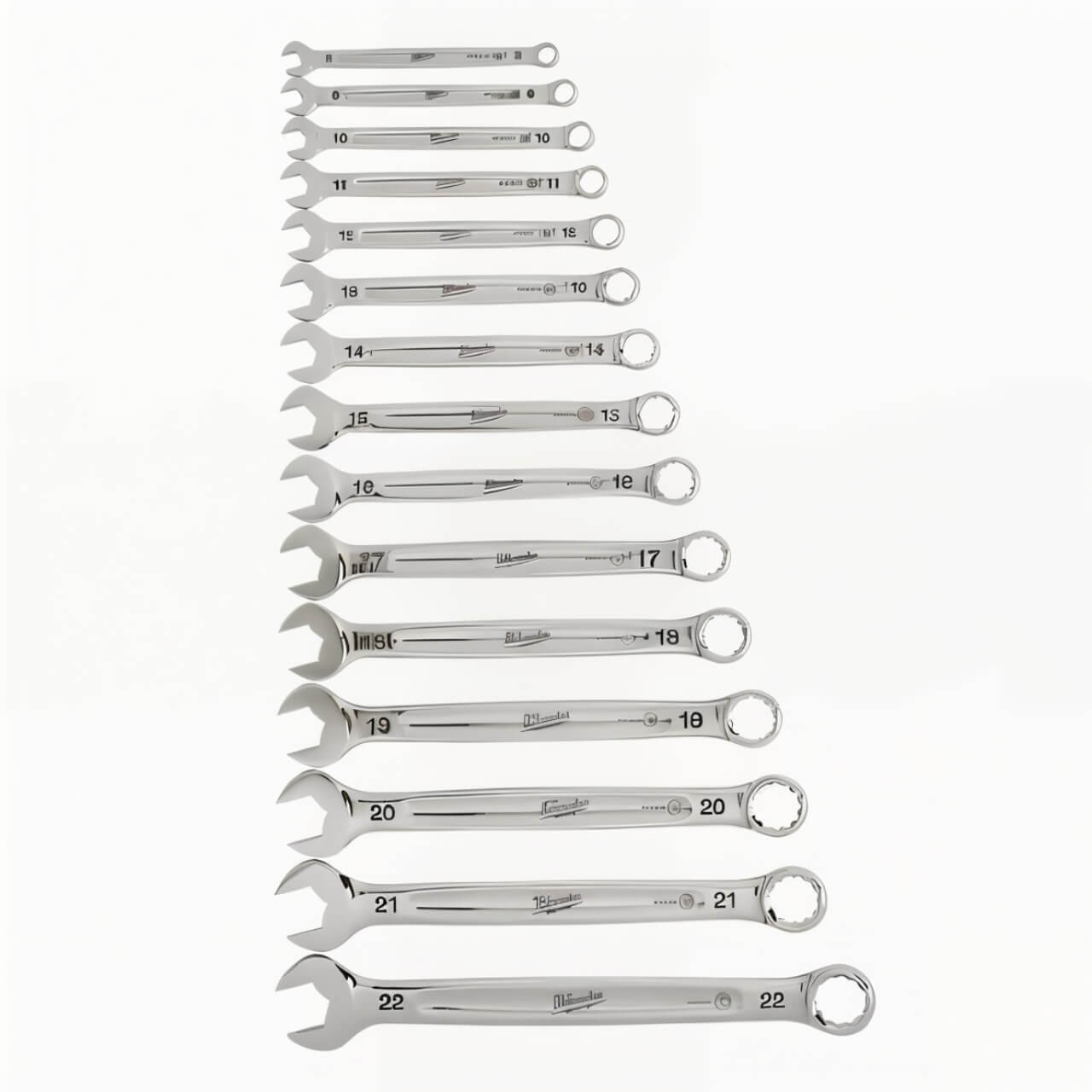 Milwaukee 8-22mm Combination Wrench Spanner Set Metric 15pce