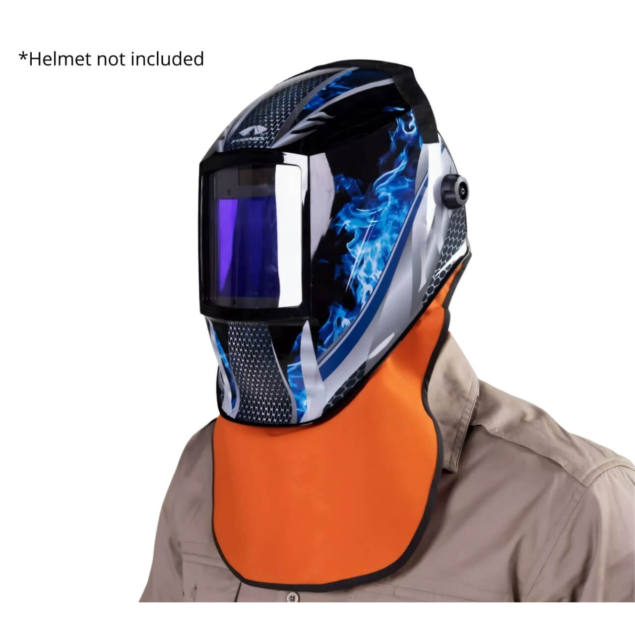 Orange Proban FR Welders Bib Orange Proban FR Welders Bib