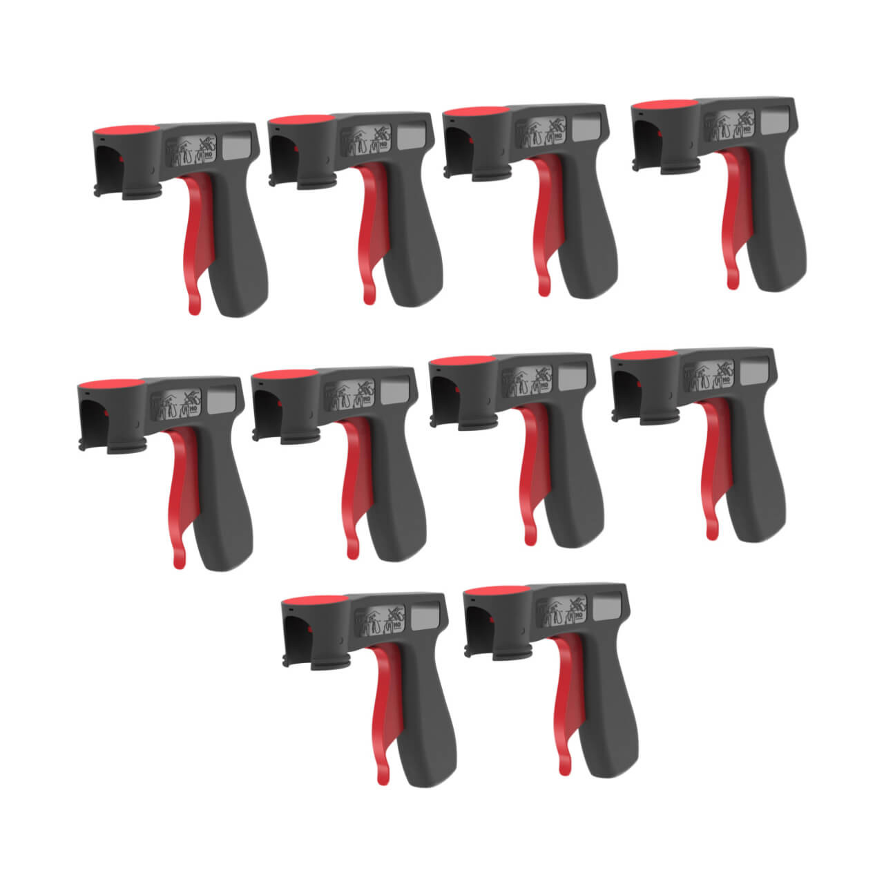 AeroGun Aerosol Spray Gun Attachment 10pk