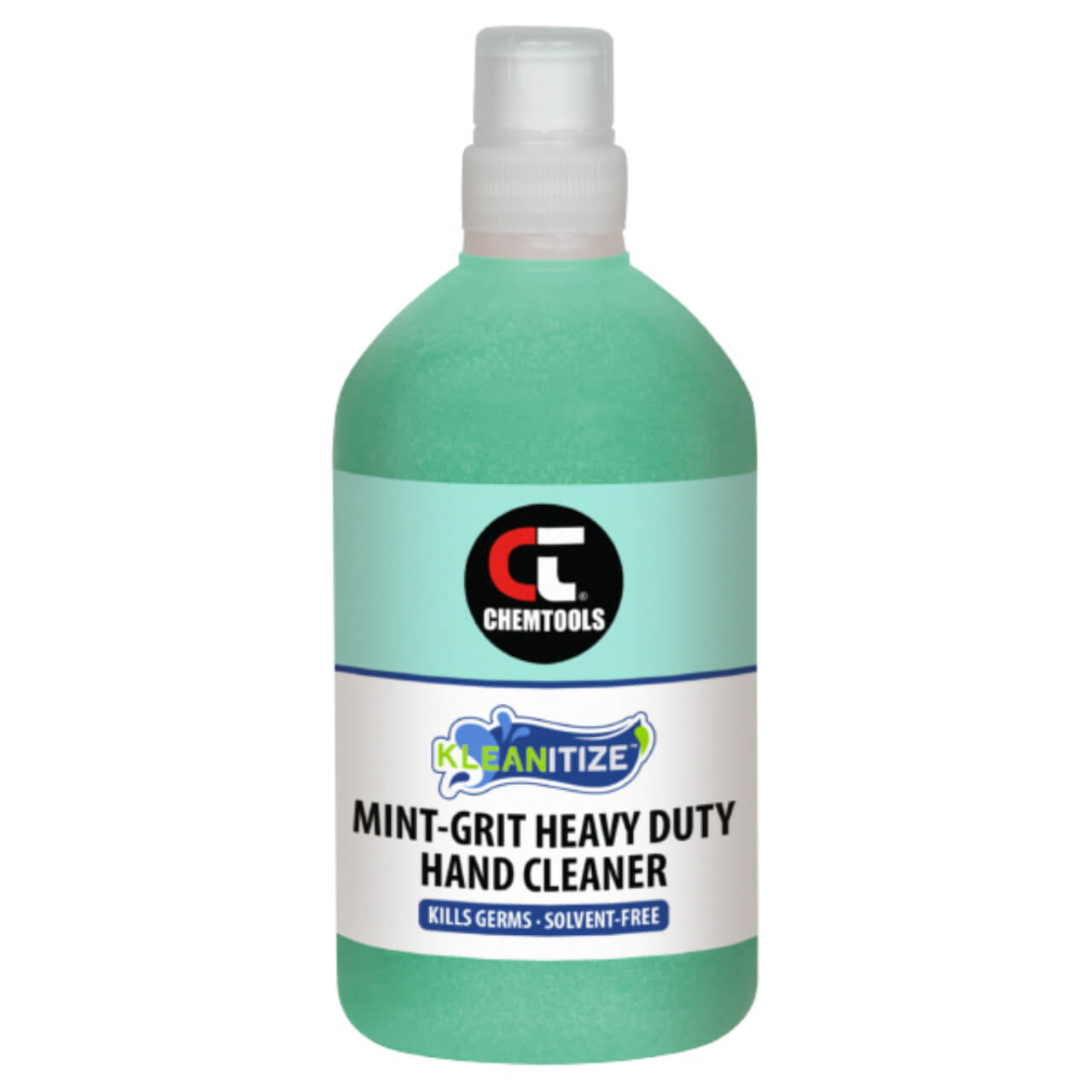 CT Hand Cleaner, Heavy Duty, 'Mint Grit', 500ml Squirt Bottle