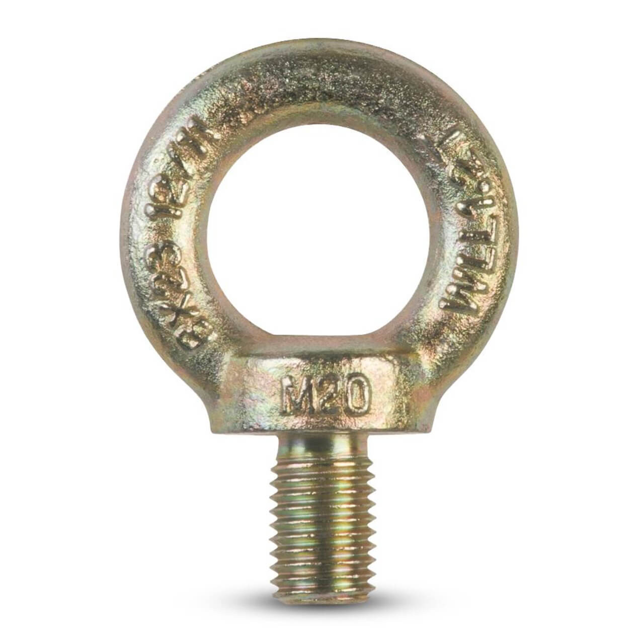 Beaver Eyebolt ZP Metric WLL 340kg Large Eye 12mm