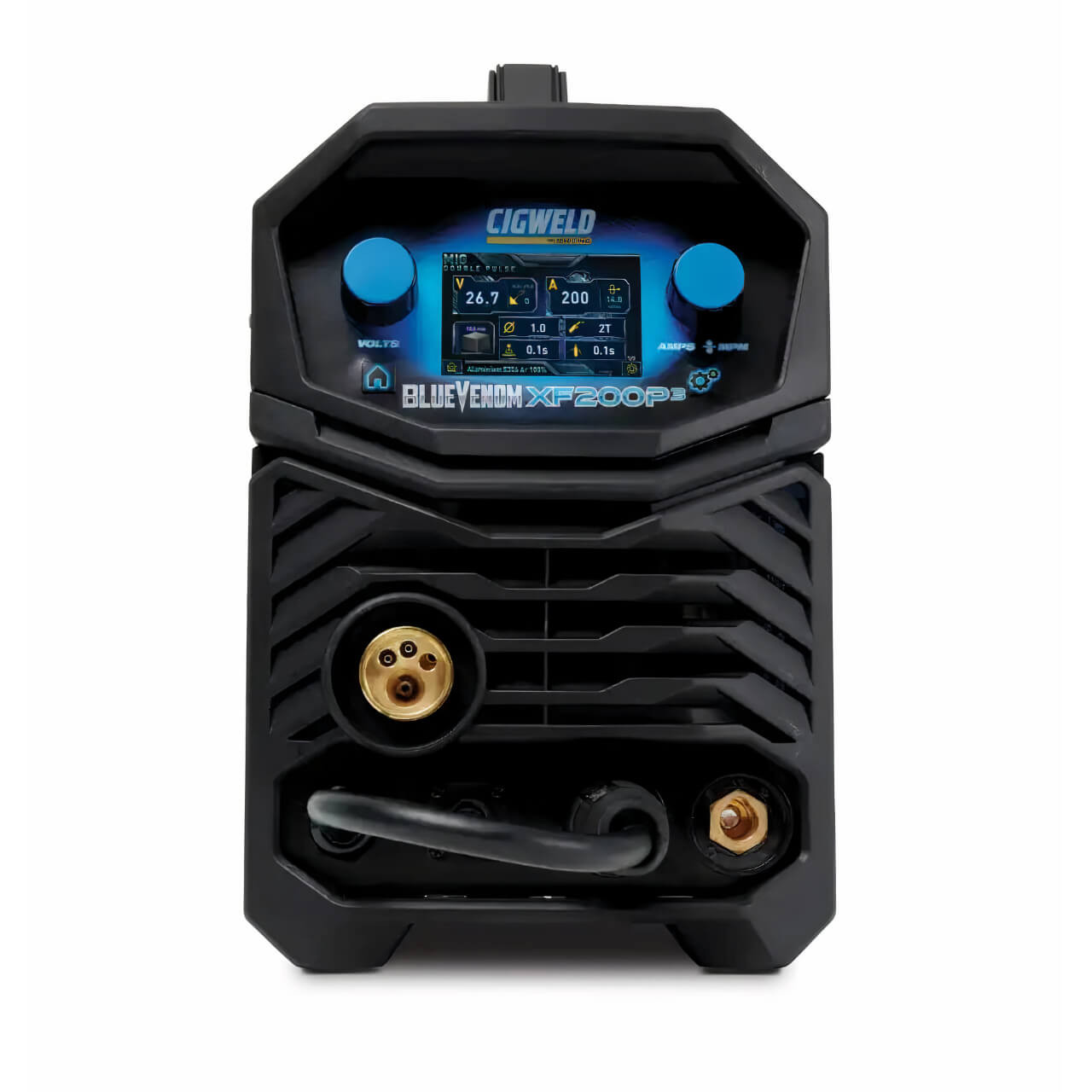 Cigweld BlueVenom XF200P 200A Pulse Mig Welder 240V/15A