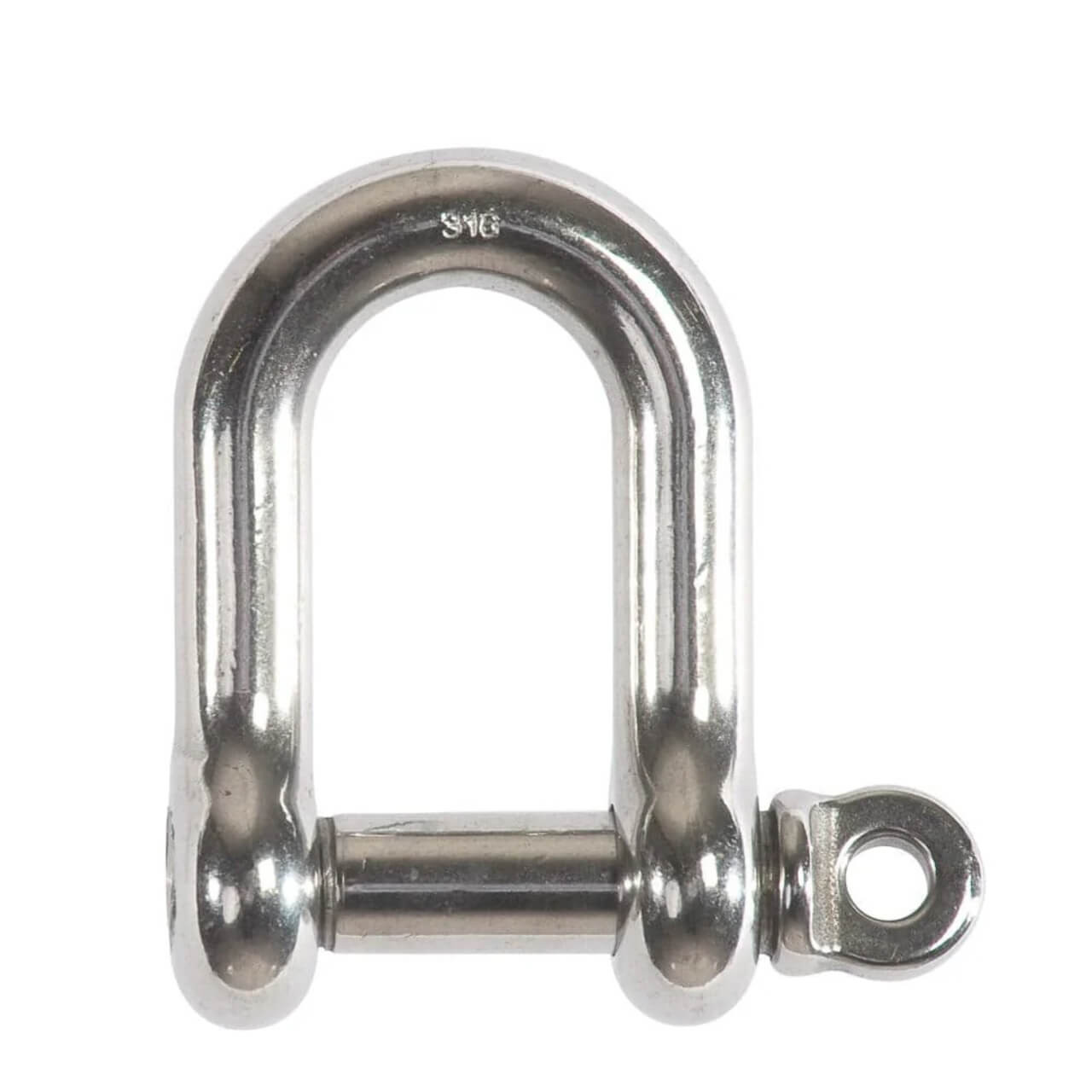 Beaver Shackle Dee Stainless 6mm 316Gr