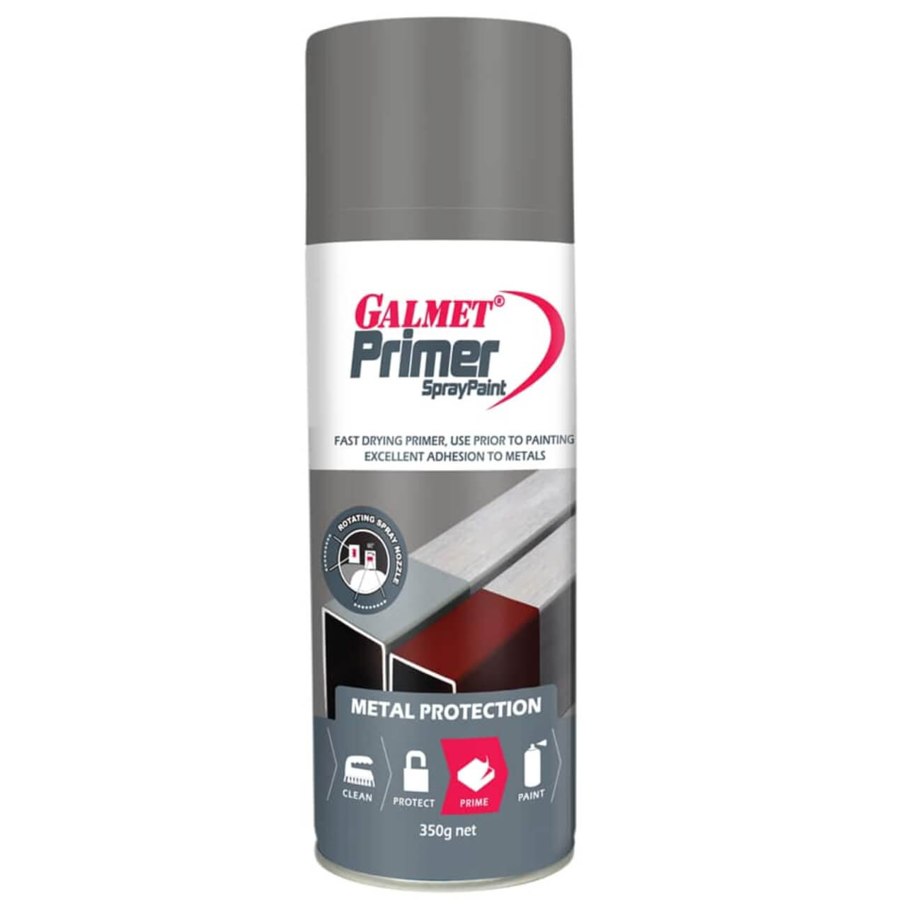 Galmet Grey Paint Primer 350g