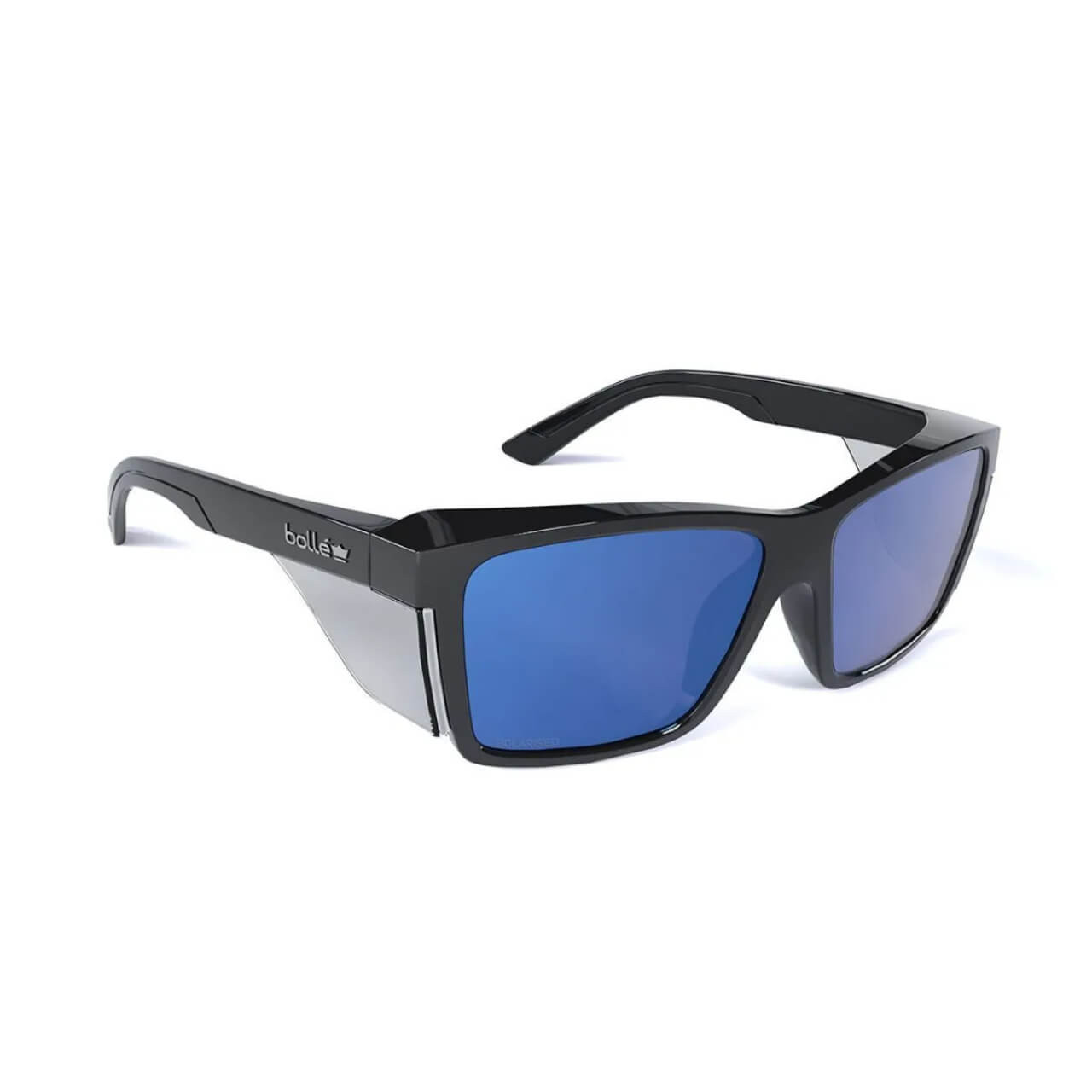 Bolle STKS 420 Black Frame Cobalt Blue Polarised Lens Safety Spec