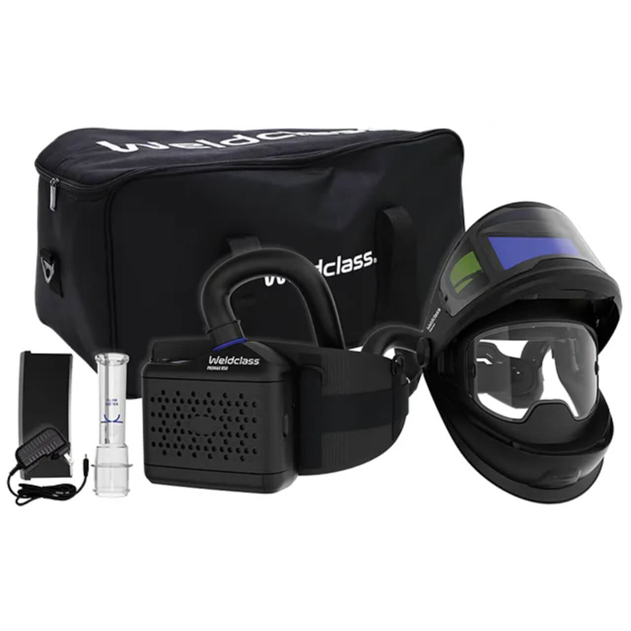 Weldclass Promax 850R Welding Helmet With R50 PAPR Respirator System