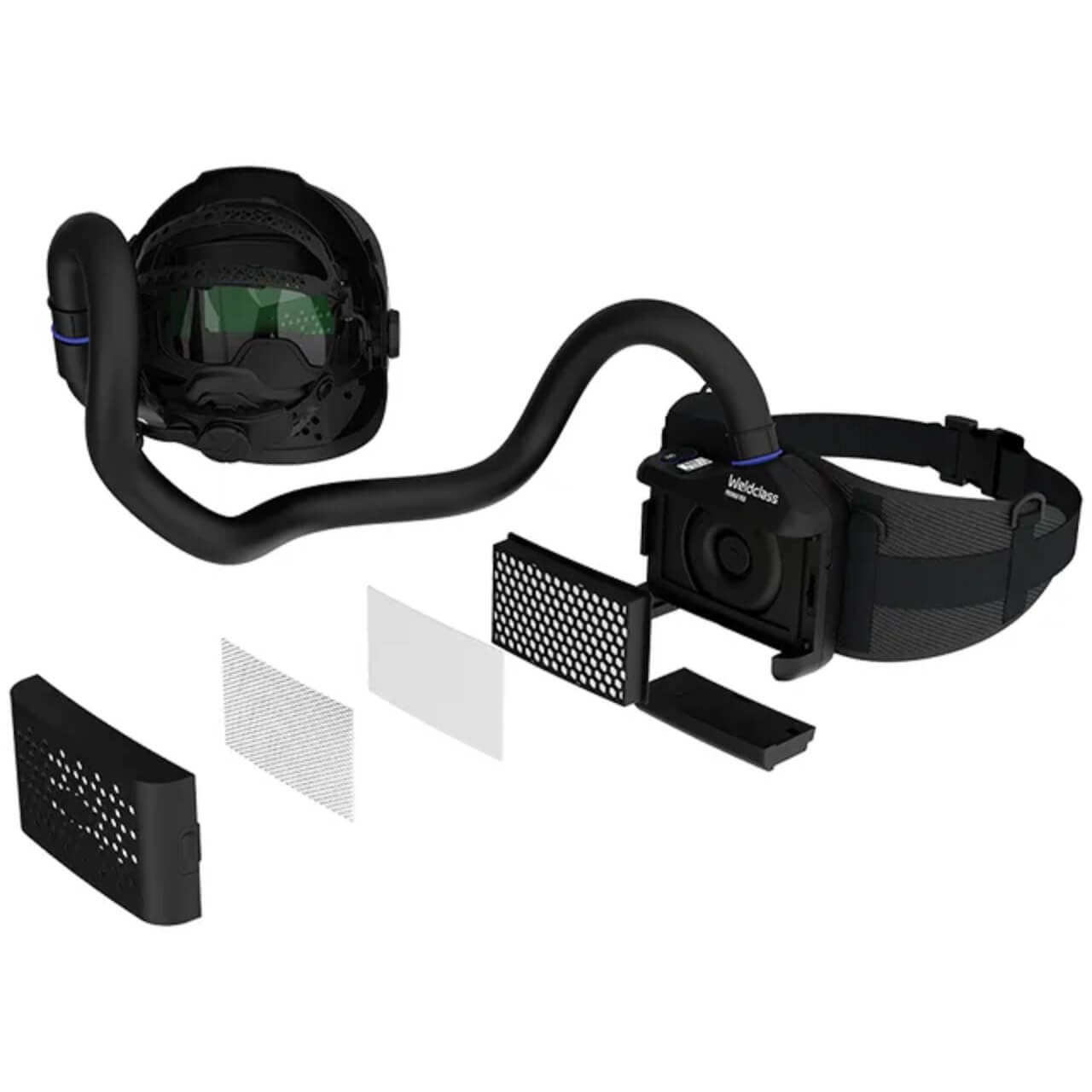 Weldclass Promax 850R Welding Helmet With R50 PAPR Respirator System