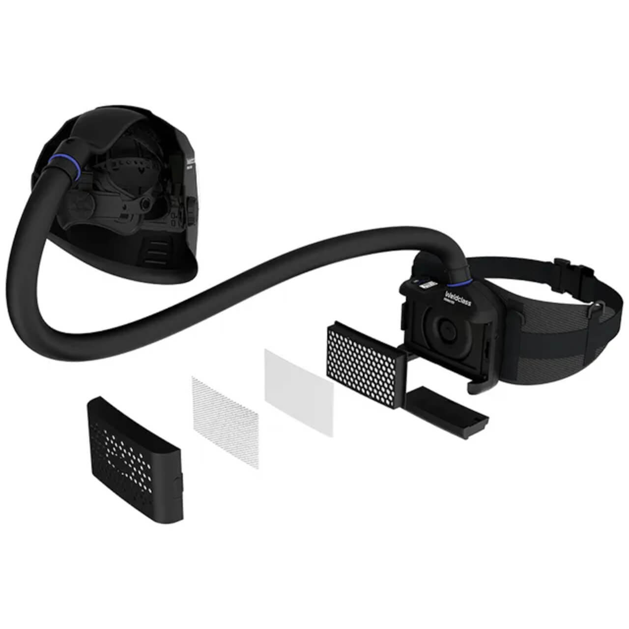 Weldclass Promax 680R Welding Helmet With R50 PAPR Respirator System