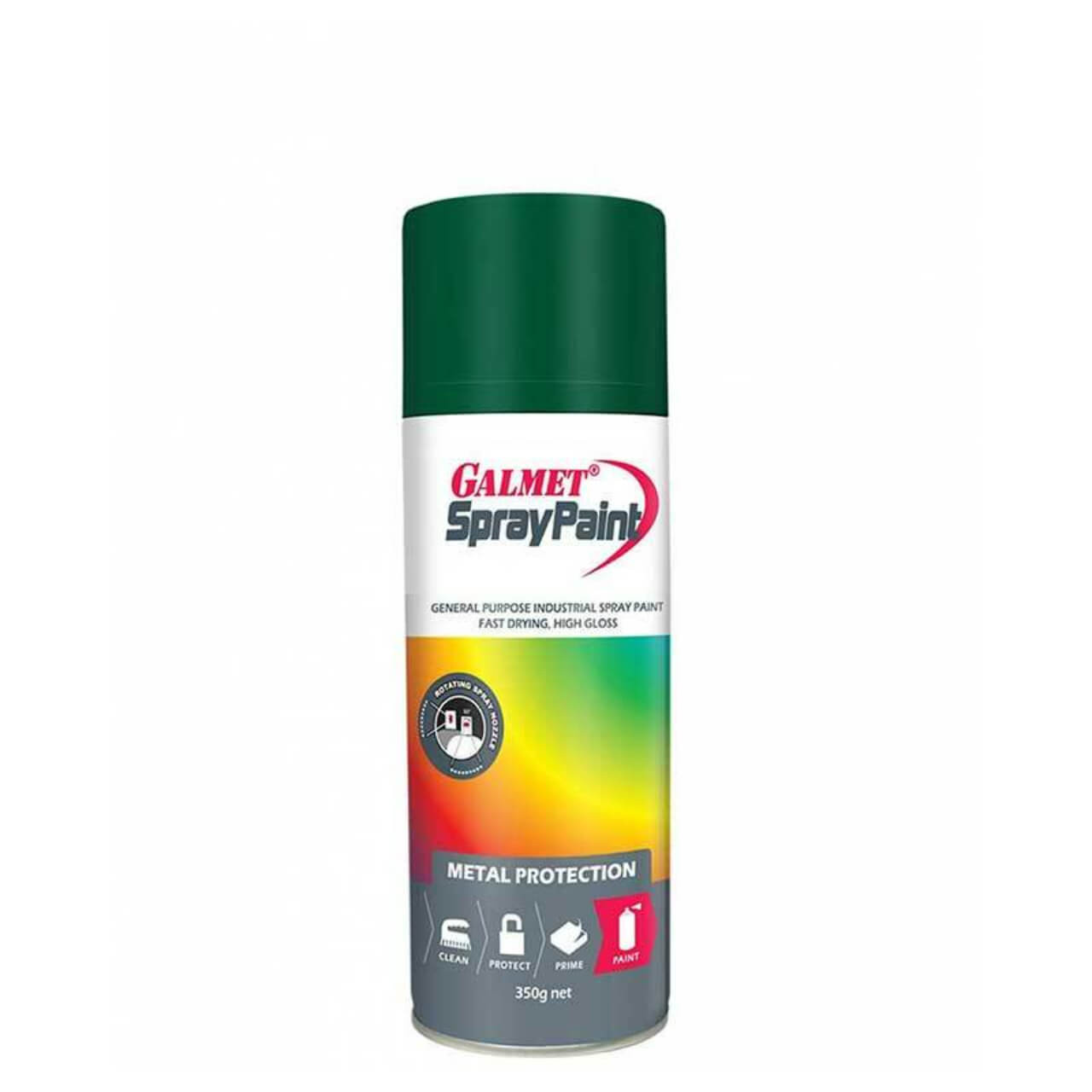 Galmet Fast Dry Enamel Brunswick Green Paint 350g