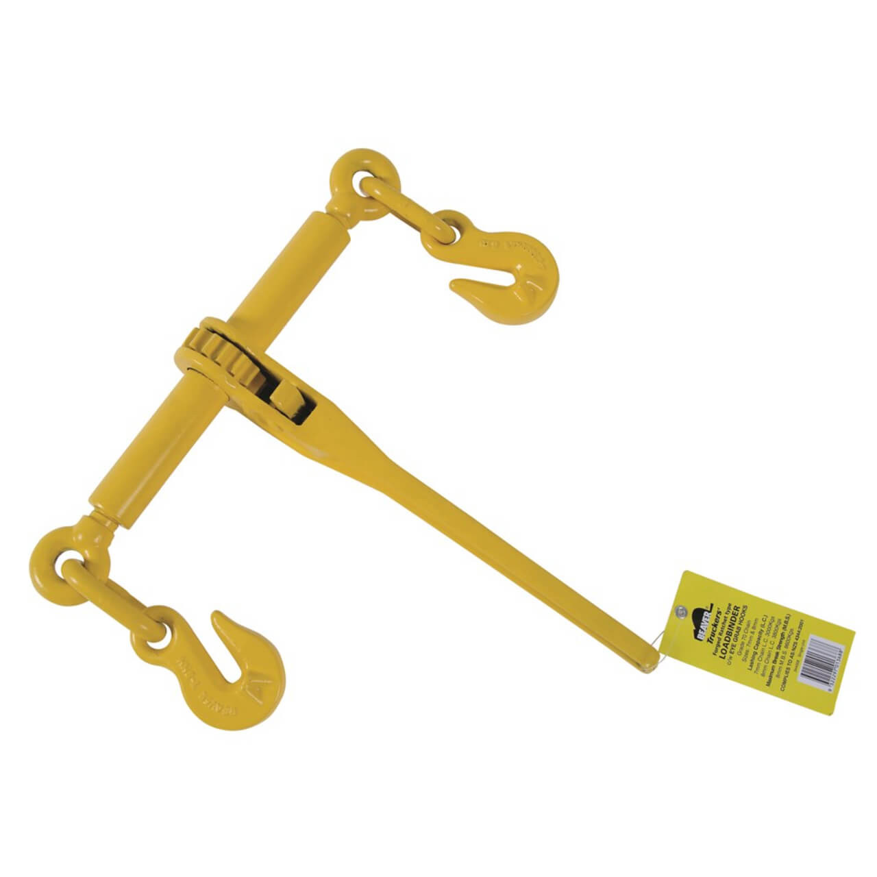 Beaver G70 Ratched-Type Loadbinder with Eye Grab Hooks 10mm