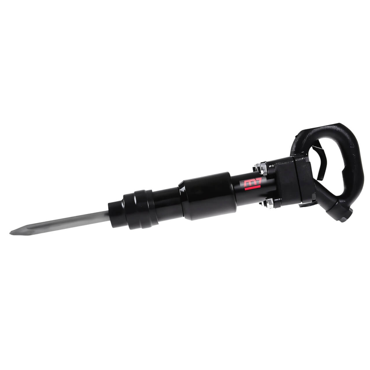 M7 Air Chipping Hammer D Type 78mm Stroke 2300 BPM 14.8mm Hex