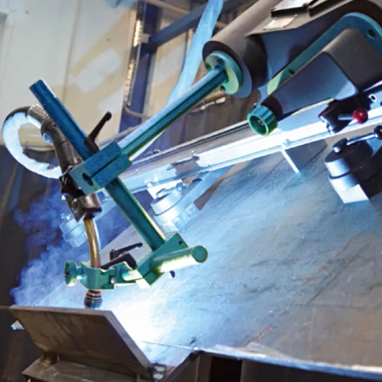 ITM Railbull Track Based Welding Carriage With Oscillator