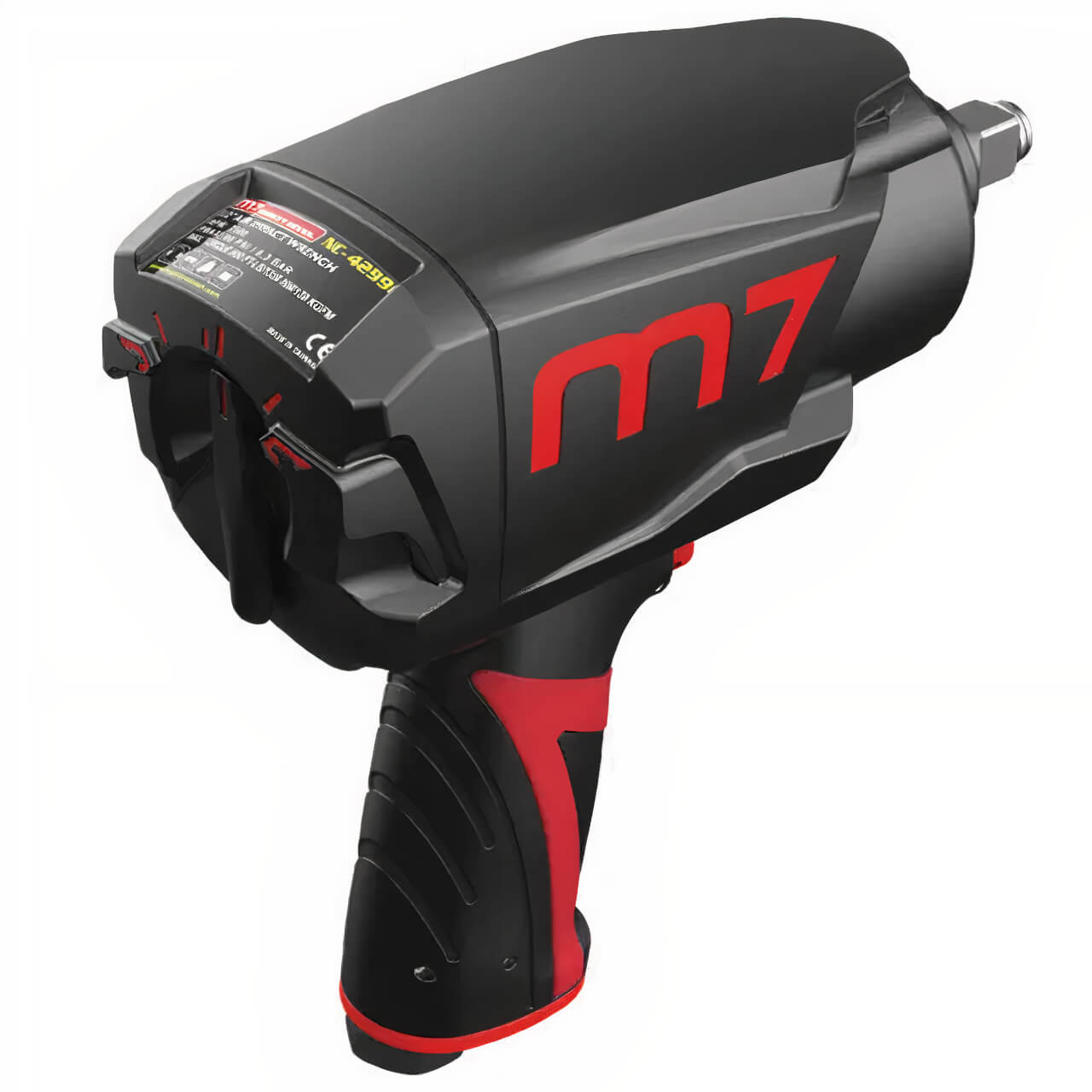 M7 1/2” Dr Impact Wrench Pistol Grip 800 Ft/Lb