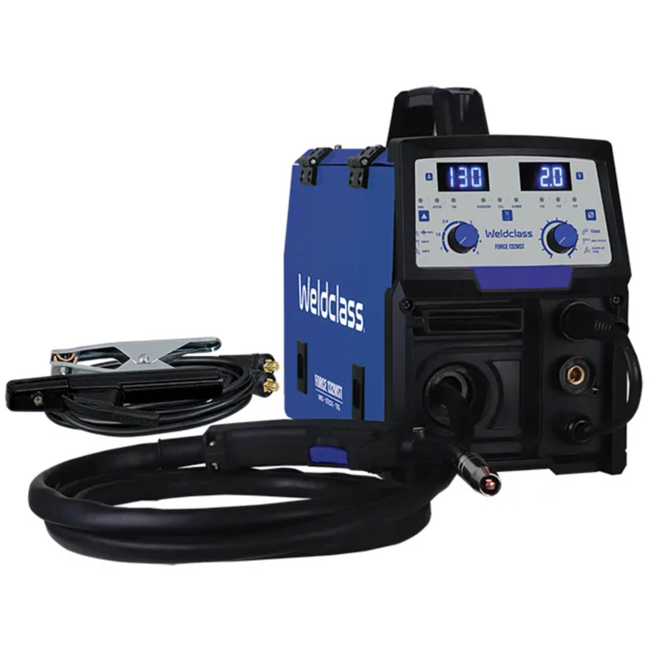 Weldclass Force 132MST Mig/Stick/Tig Welder Ready Kit