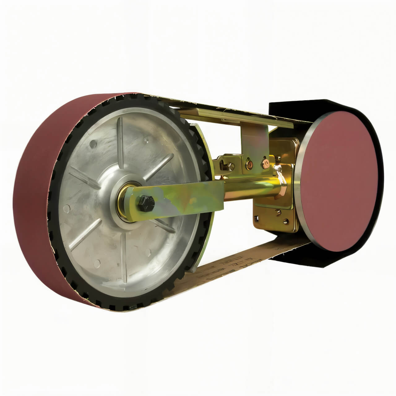 Multitool Belt And Disc Grinding Attachment 1220X50mm 200mm Contact Wheel 178mm Disc