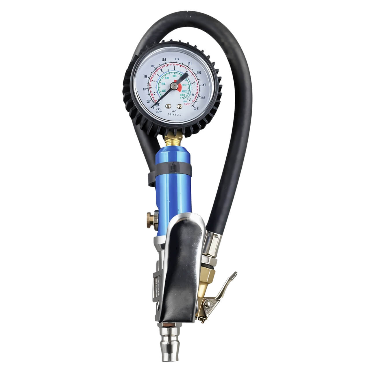 ITM Tyre Inflator Gun Auto Style Dial Gauge 0-220 PSI