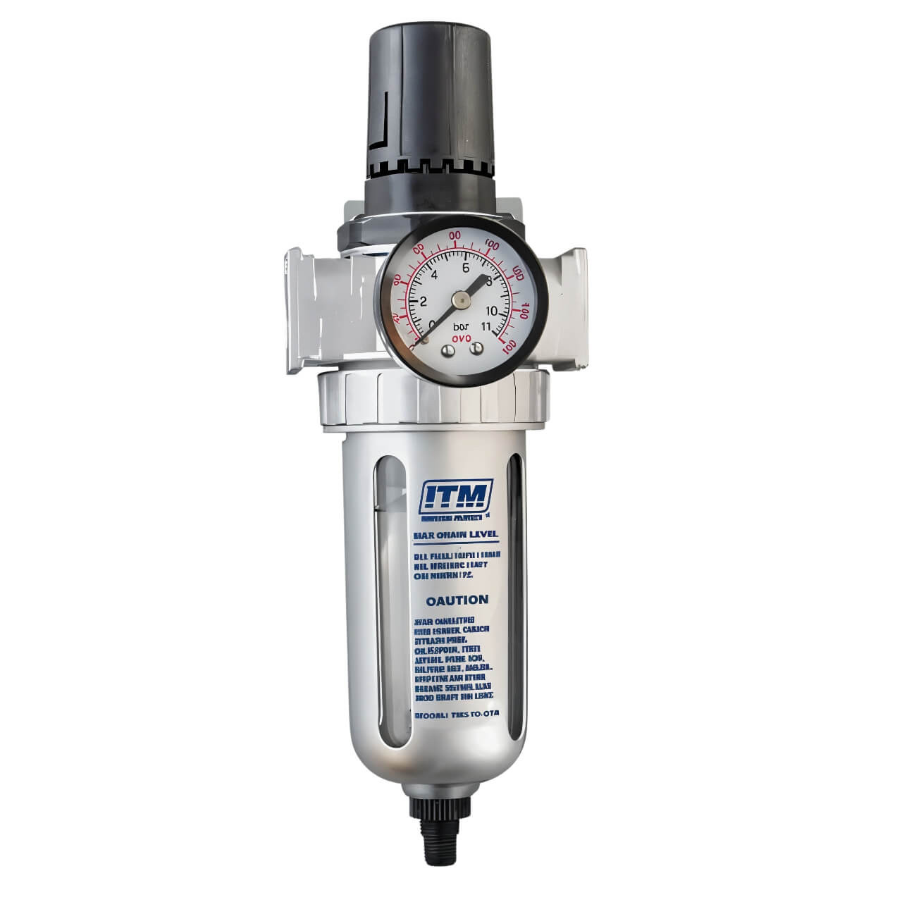 ITM 1/2” Filter Regulator Heavy Duty Auto Drain