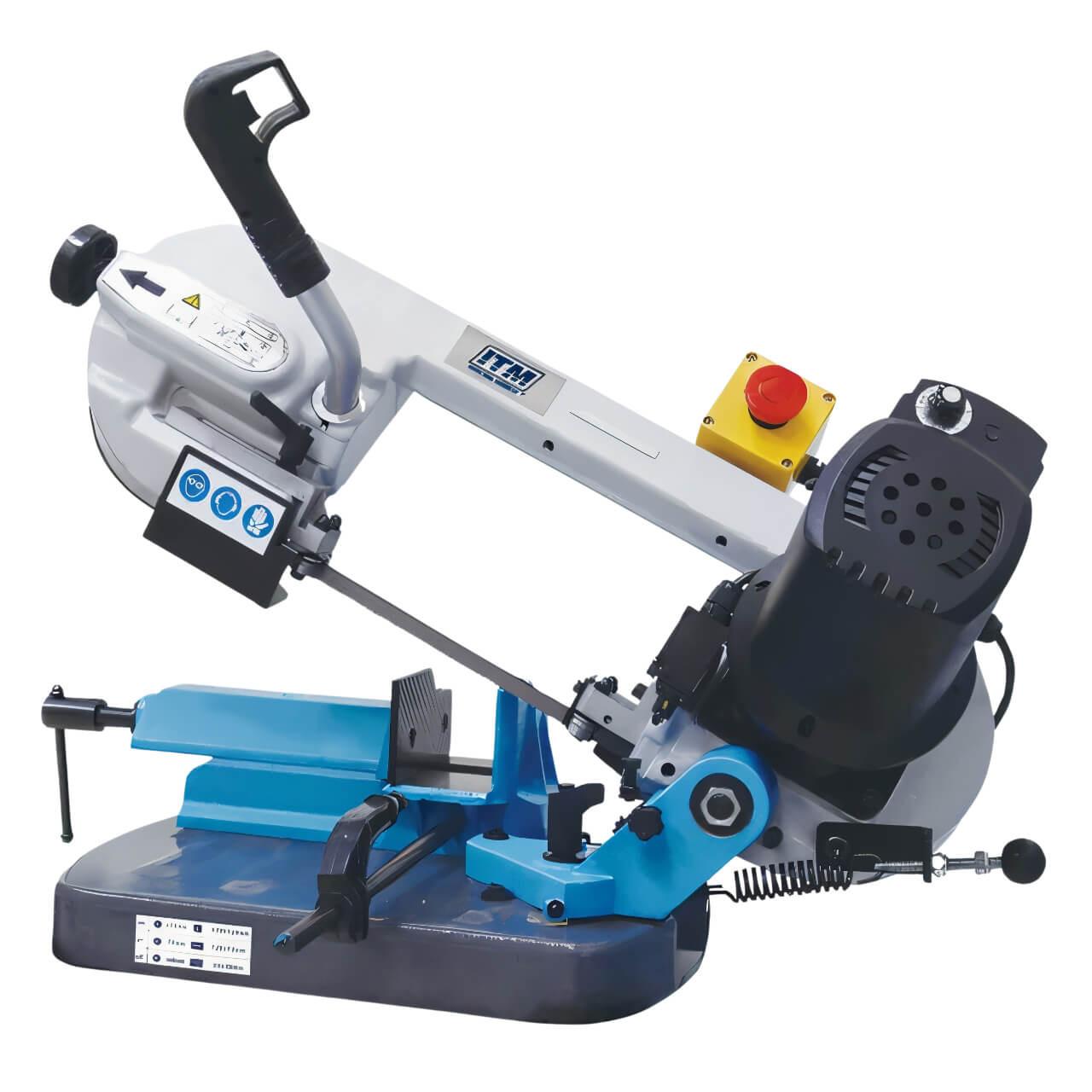 ITM Portable Bandsaw 125mm Cap Swivel Head Variable Speed 240V