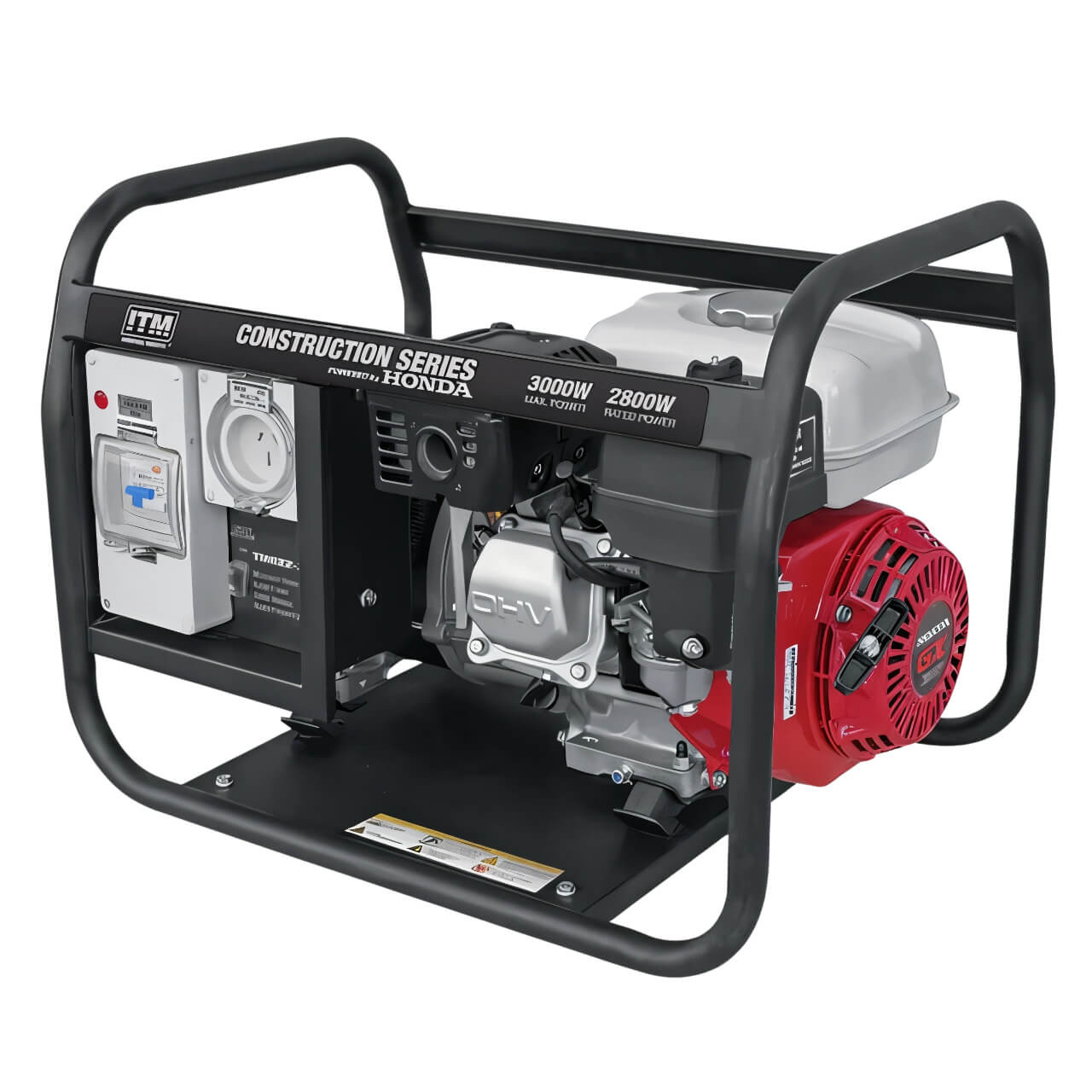 ITM 3.75Kva Generator Petrol 3000 Watt Peak With Honda GX200 Engine