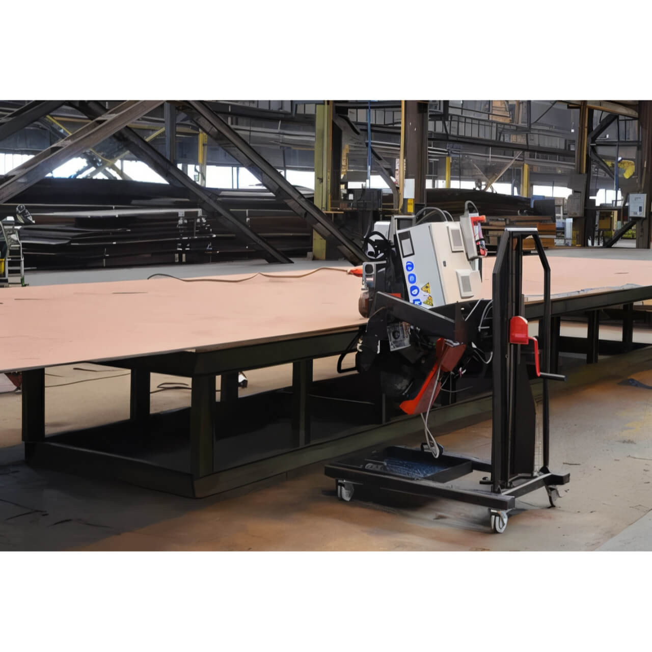 ITM ABM-50 Auto Feed Double Sided Beveller 415V 4Kw Motor 15-60* Bevel Angle