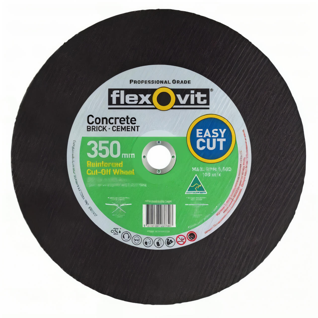 Flexovit FH3714 350x4.1x25.4mm H/S Masonry Cut Off Wheel