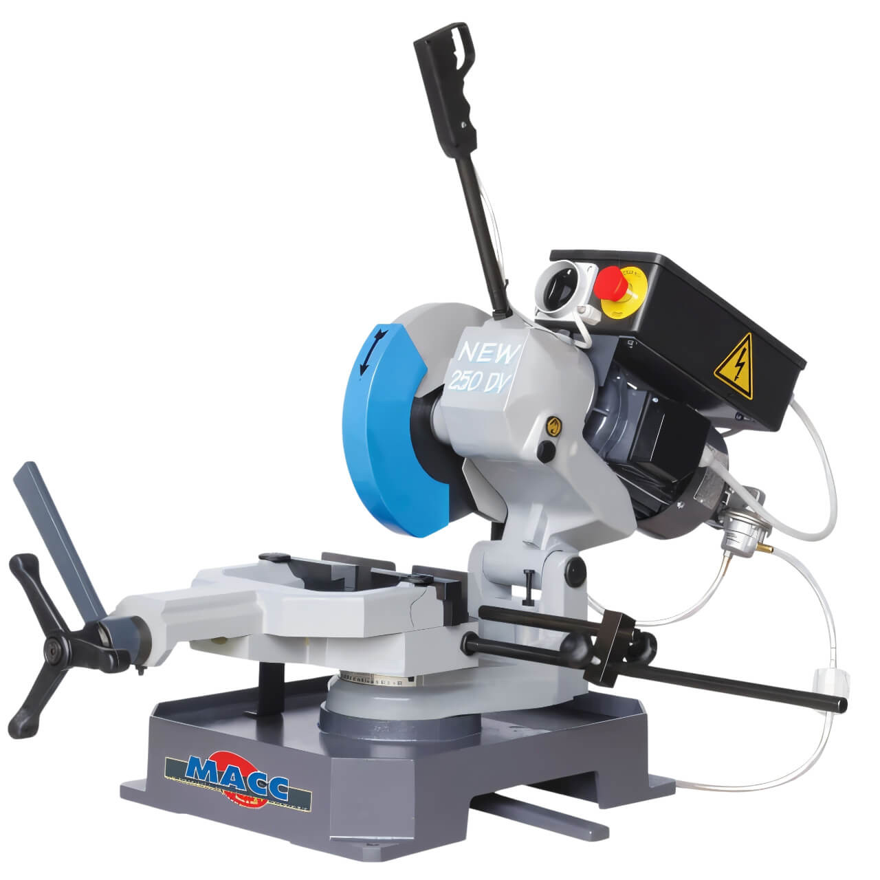 Macc 250mm 240V 1PH 40RPM Double Vice Coldsaw